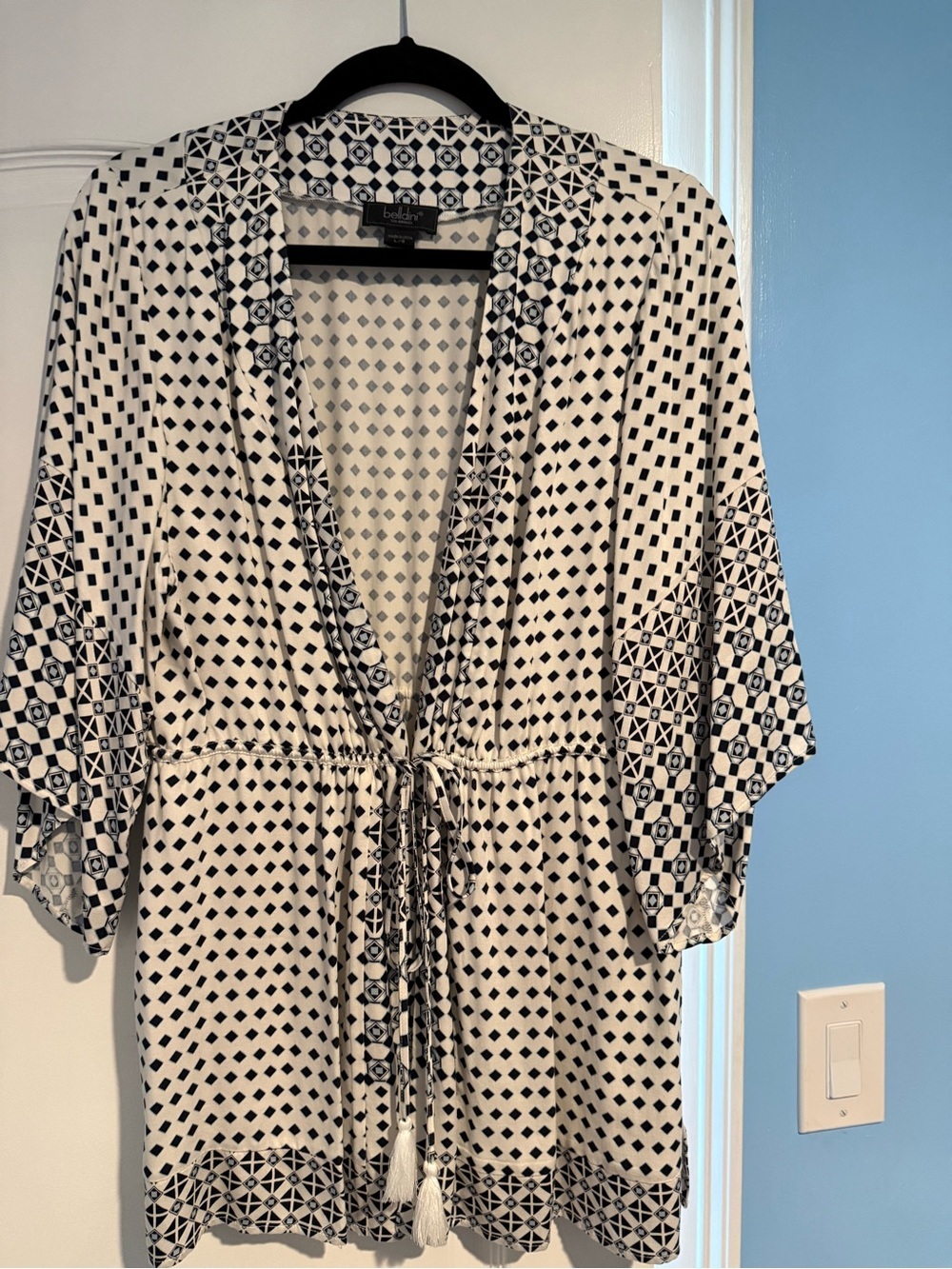 Belldini Kimono Top Tie Waist Large
